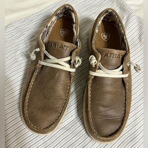 Ariat Brown Leather Casual Shoes